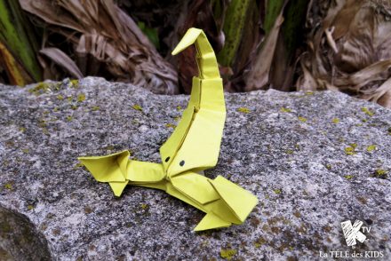 Origami scorpion
