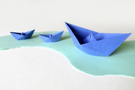 bateau en papier