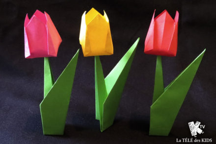 Origami fleur